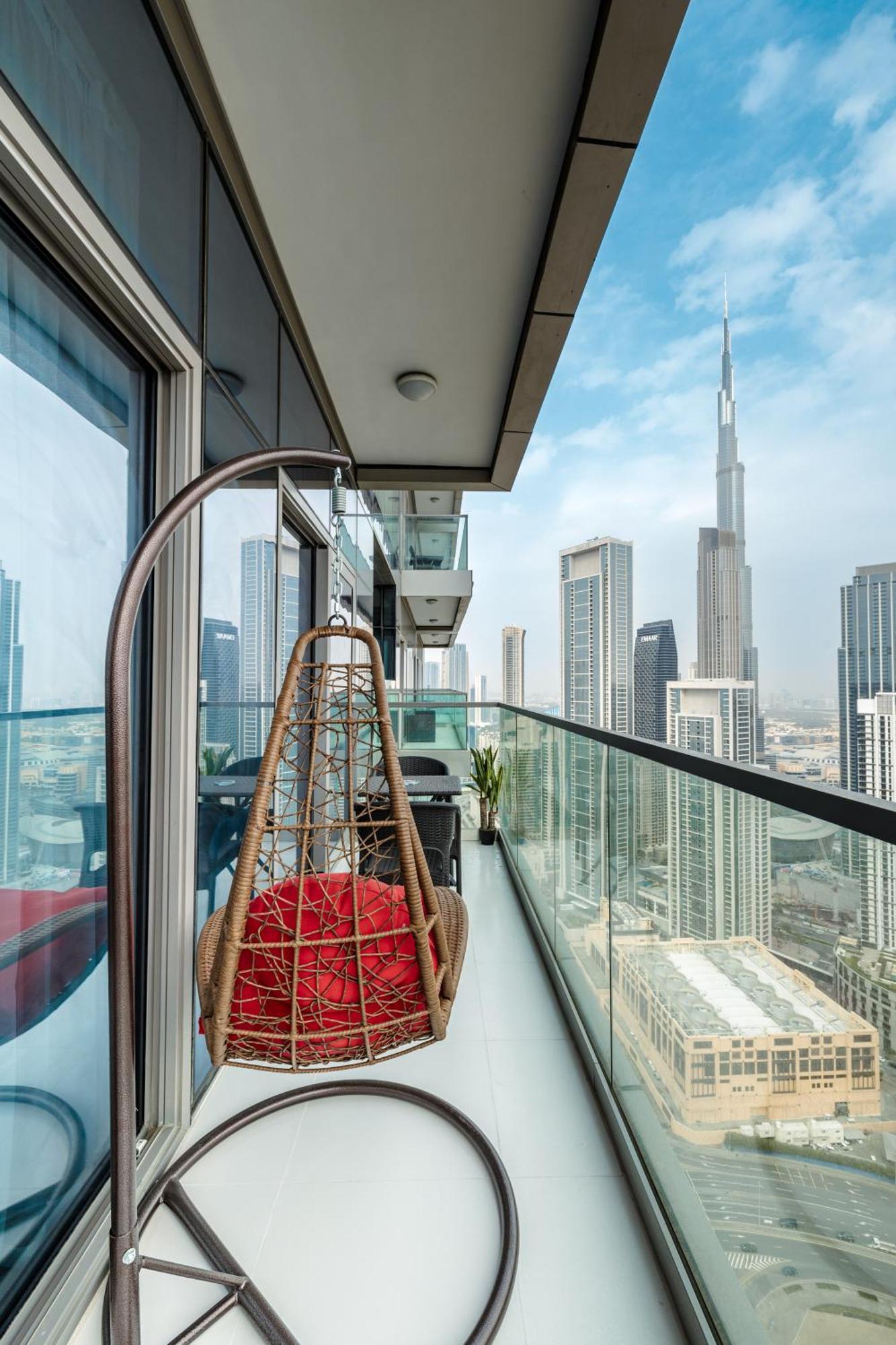 Апартаменты Aliving Luxe 2Br With Burj Khalifa View Infinity Pool Midtown-4704 Дубай Экстерьер фото