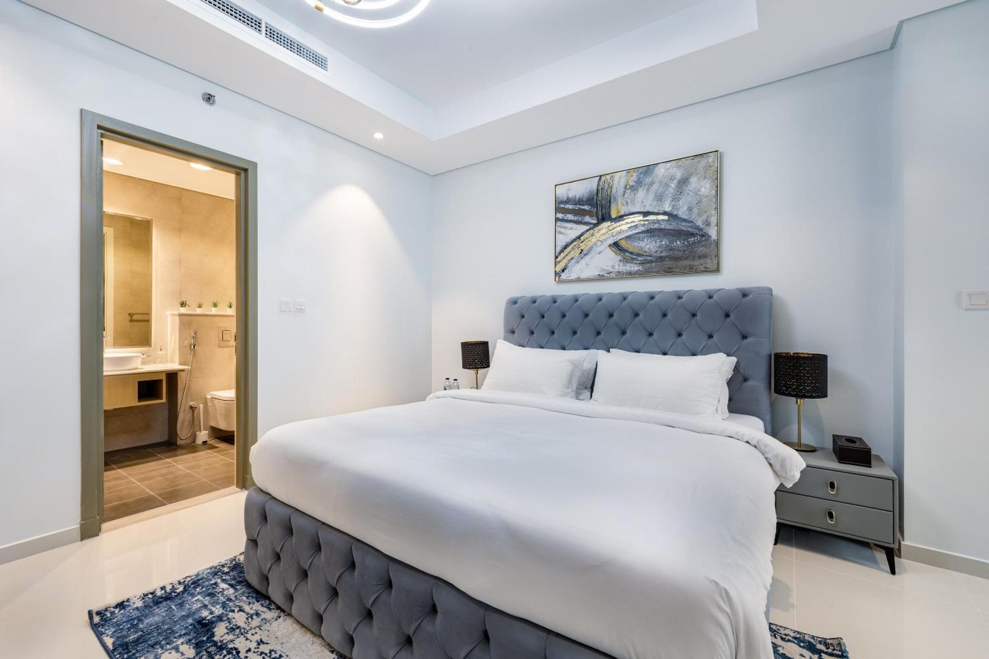 Апартаменты Aliving Luxe 2Br With Burj Khalifa View Infinity Pool Midtown-4704 Дубай Экстерьер фото